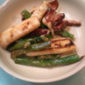 のりまりん's cooksnap of when they made ＊いかとアスパラのマヨ醤油✿和え＊.