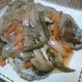 hinaたん's cooksnap of when they made カレイの唐揚げ野菜あんかけ.
