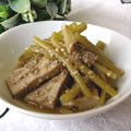 Ag＊'s cooksnap of when they made ふきと高野豆腐の炒め煮.