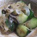 HALBAL1975's cooksnap of when they made ♥きゅうりと新たまねぎの浅漬け.