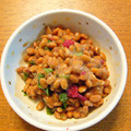 たんし's cooksnap of when they made ～梅とシソと納豆の出会い～.