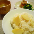 cafe kiyo's cooksnap of when they made 春の定番筍ご飯.