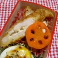 yukanosuke's cooksnap of when they made キャラ弁にいかが？にんじんでレンコン？！.