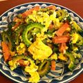 ゆみねむ's cooksnap of when they made ゴーヤチャンプルー.