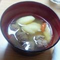 67ice's cooksnap of when they made 鶏団子の味噌汁.