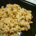 yukanosuke's cooksnap of when they made ピリ辛納豆炒飯.