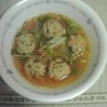 kururin18's cooksnap of when they made 手作り肉団子のスープ煮♪.