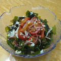 machi5111's cooksnap of when they made トマトとワカメの中華風そうめん（うどん）.