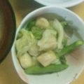 ビッグ・ママ's cooksnap of when they made ほたて＆アスパラ＆レタスの塩炒め.