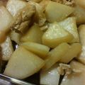 yuko0502's cooksnap of when they made 【葉っぱも食べちゃう♪】かぶの煮物.