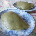 monchanママ's cooksnap of when they made つみたてのよもぎで❤てづくり柏餅.