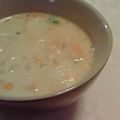 時花菜's cooksnap of when they made スープの素で✿手抜き豆乳スープ.