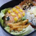 キャシーキャサリン's cooksnap of when they made 簡単キャラ弁♪こいのぼりのお弁当.