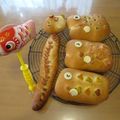 マッハママ's cooksnap of when they made こどもの日に♪こいのぼりパン.
