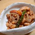 まきーころ's cooksnap of when they made 鶏もも肉と大豆のにんにく醤油煮.