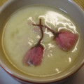shimaru's cooksnap of when they made お花見✿桜と空豆の　簡単茶碗蒸し✿.