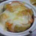 くまやっこ's cooksnap of when they made ポテトとホウレン草の簡単☆チーズ焼き.