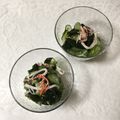 puniＫ's cooksnap of when they made きゅうりとわかめの酢物.