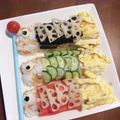 ＢＵＴＴＯＮ3's cooksnap of when they made もうすぐこどもの日♪鯉のぼりごはん.