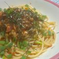 miminime's cooksnap of when they made 【たらこムッチム】と納豆パスタ～早ウマ♪.