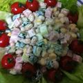 くも猫's cooksnap of when they made 大豆のコロコロサラダ.