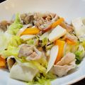 嶋村柚子's cooksnap of when they made 野菜たっぷり☆豚とキャベツのコンソメ蒸し.