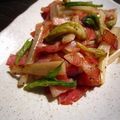 たなか家's cooksnap of when they made 独活（ウド）とクレソンのバター炒め.