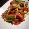 たなか家's cooksnap of when they made 独活（ウド）とクレソンのバター炒め.