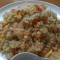はるちゃんぺ's cooksnap of when they made 炊飯器で中華風炊き込みご飯（チャーハン）.