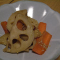 元クマ's cooksnap of when they made 蓮根のきんぴら.
