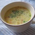 えみんちゅ＊'s cooksnap of when they made スープの素で✿手抜き豆乳スープ.
