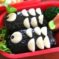 noamanma's cooksnap of when they made こどもの日に簡単！こいのぼりおにぎり♪.
