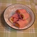 オレンジリング's cooksnap of when they made ≪お弁当に≫カボチャのハムチーズ巻き.