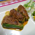 petitpoti's cooksnap of when they made ピーマンの肉詰め.