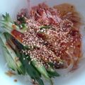 babyミッフィー's cooksnap of when they made 美人ママへ♪ビビン麺風辛いパスタでランチ.