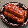 Dellaたん's cooksnap of when they made 厚揚げで♪お手軽ヤンニョムチキン風♪.
