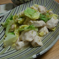 boofoochee's cooksnap of when they made レンジで★ささみとキャベツのごま酢和え.