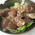 CoffeeCoco's cooksnap of when they made 簡単★サイコロステーキdeオイマヨ.