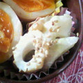 musasabict's cooksnap of when they made 速攻１品！ちくわのわさマヨ和え♪.