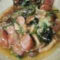 CoffeeCoco's cooksnap of when they made ほうれん草とウインナーのオイマヨ☆チーズ.