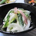 えみんちゅ＊'s cooksnap of when they made 新たまねぎとハムのサラダ.