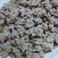 ザユミ's cooksnap of when they made 簡単：レンジ３分：豚肉のピリ辛そぼろ.