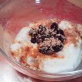 ★ひいらぎ★'s cooksnap of when they made 便秘解消　レーズンときな粉のヨーグルト.