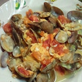 優斗☆ｍａＭａ's cooksnap of when they made ☆トマトとアサリの卵とじ☆.
