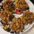 そあそら's cooksnap of when they made 材料2つ！クリスマスに松ぼっくりデザート.