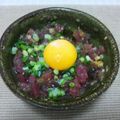 ｍｉｓｓａ's cooksnap of when they made ❀カツオで簡単ユッケ風❀.