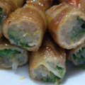 藍ボール's cooksnap of when they made 豚肉の野菜巻き♪ゆず風味照り焼き✿.
