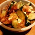 ゆらら１７'s cooksnap of when they made お手軽クリチとたたき胡瓜のかかラー油和え.