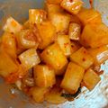 そうちゃんLOVE★'s cooksnap of when they made 簡単！大根のカクテキ！.