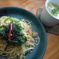 kemeta's cooksnap of when they made しっかり味の✿ペペロンチーノ✿.